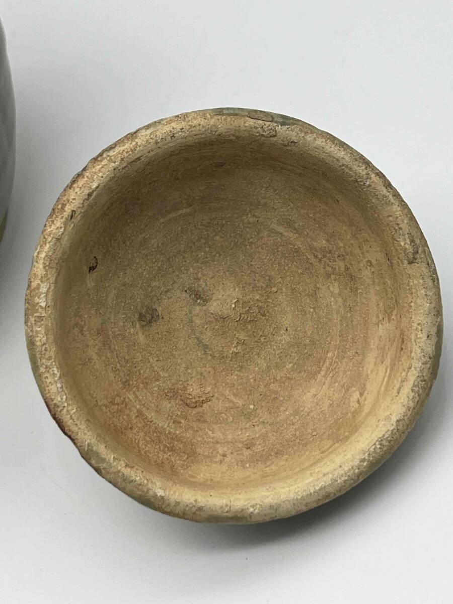  Song времена селадон высота пара горшок чашка . добродетель . Tang предмет старый . предмет времена предмет старый дом поставка со склада чайная посуда зеленый чай . China старый изобразительное искусство антиквариат товар (C-67)