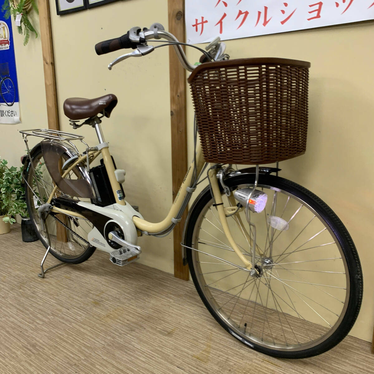 652整備済新基準パナソニック ViVi DX電動アシスト自転車24インチ中古車 Yahoo!オークション - 652整備済新基準 パナソニック ViVi DX