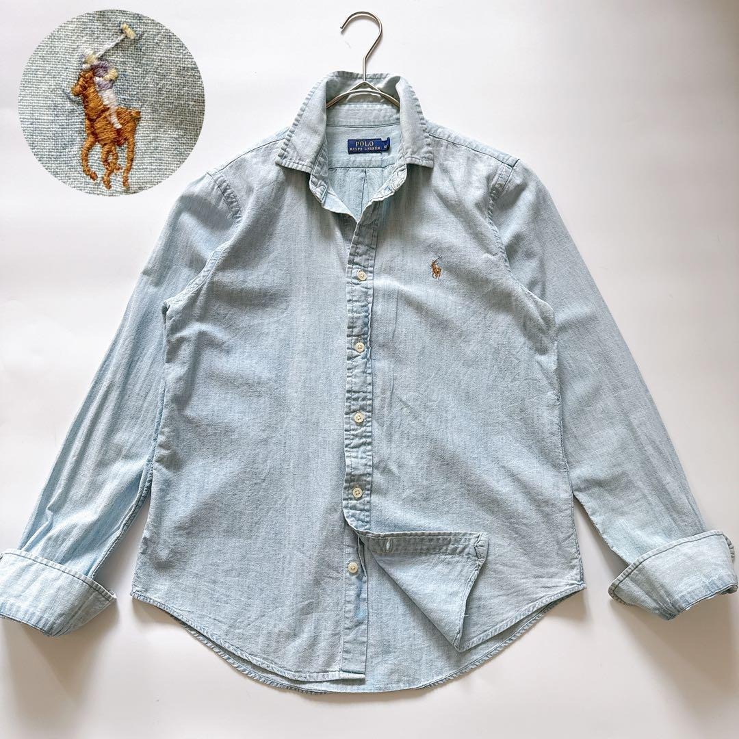 POLO Ralph Lauren ポロラルフローレン デニムシャツ 長袖 POLO Ralph Lauren ポロラルフローレン デニムシャツ 長袖