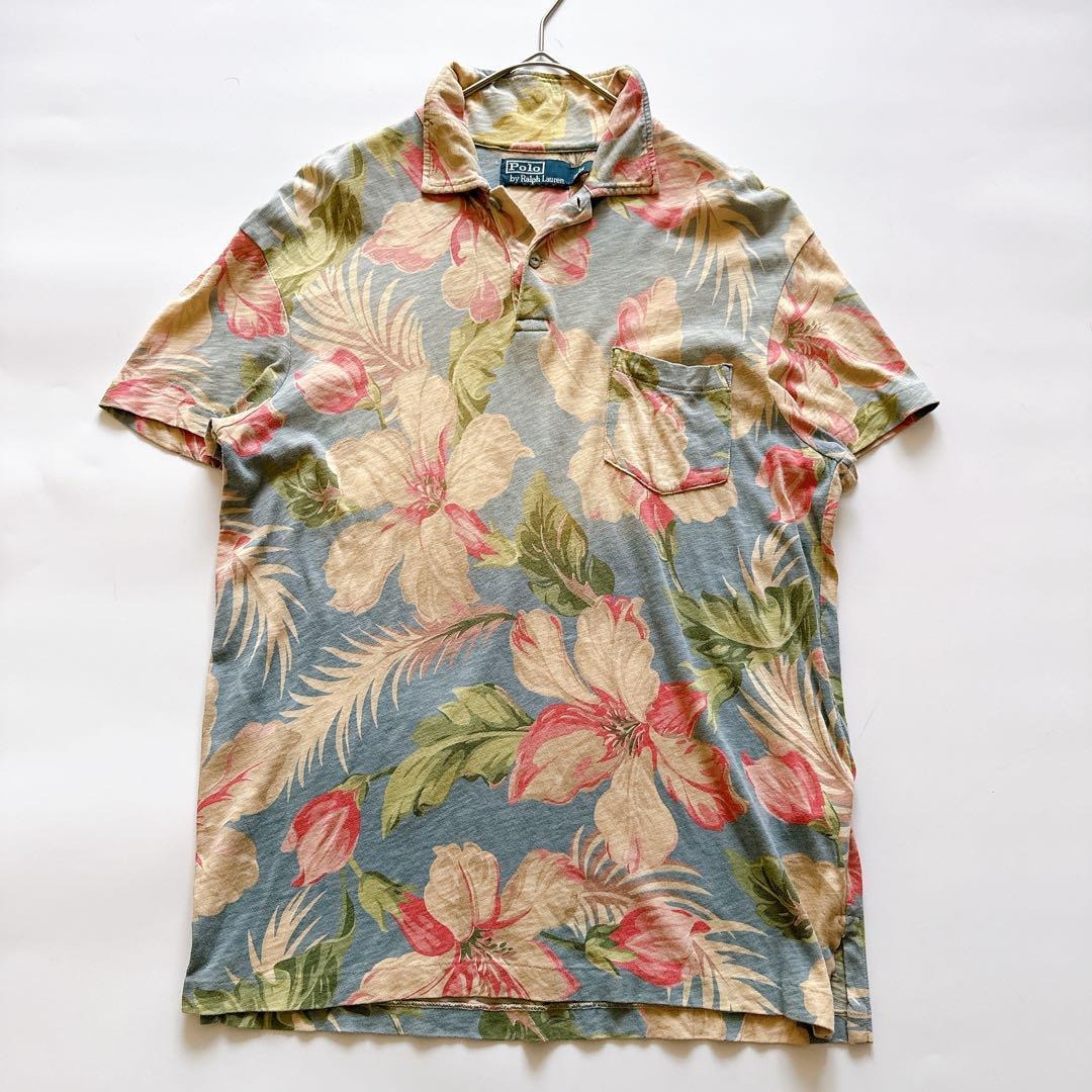 POLO by Ralph Lauren ポロバイラルフローレン アロハ 半袖 POLO by Ralph Lauren ポロバイラルフローレン アロハ 半袖