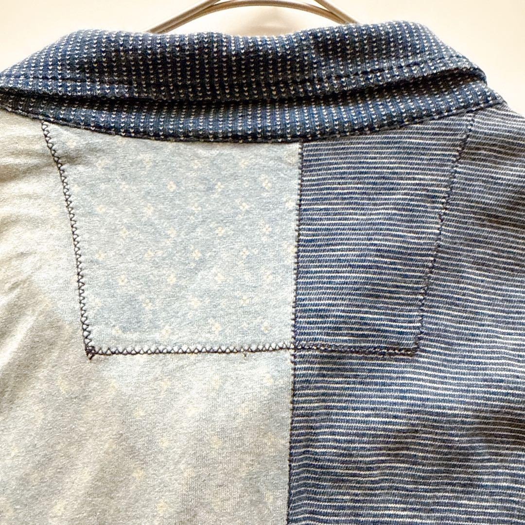 POLORalphLauren ポロラルフローレン リネン 麻 パッチワーク POLORalphLauren ポロラルフローレン リネン 麻 パッチワーク