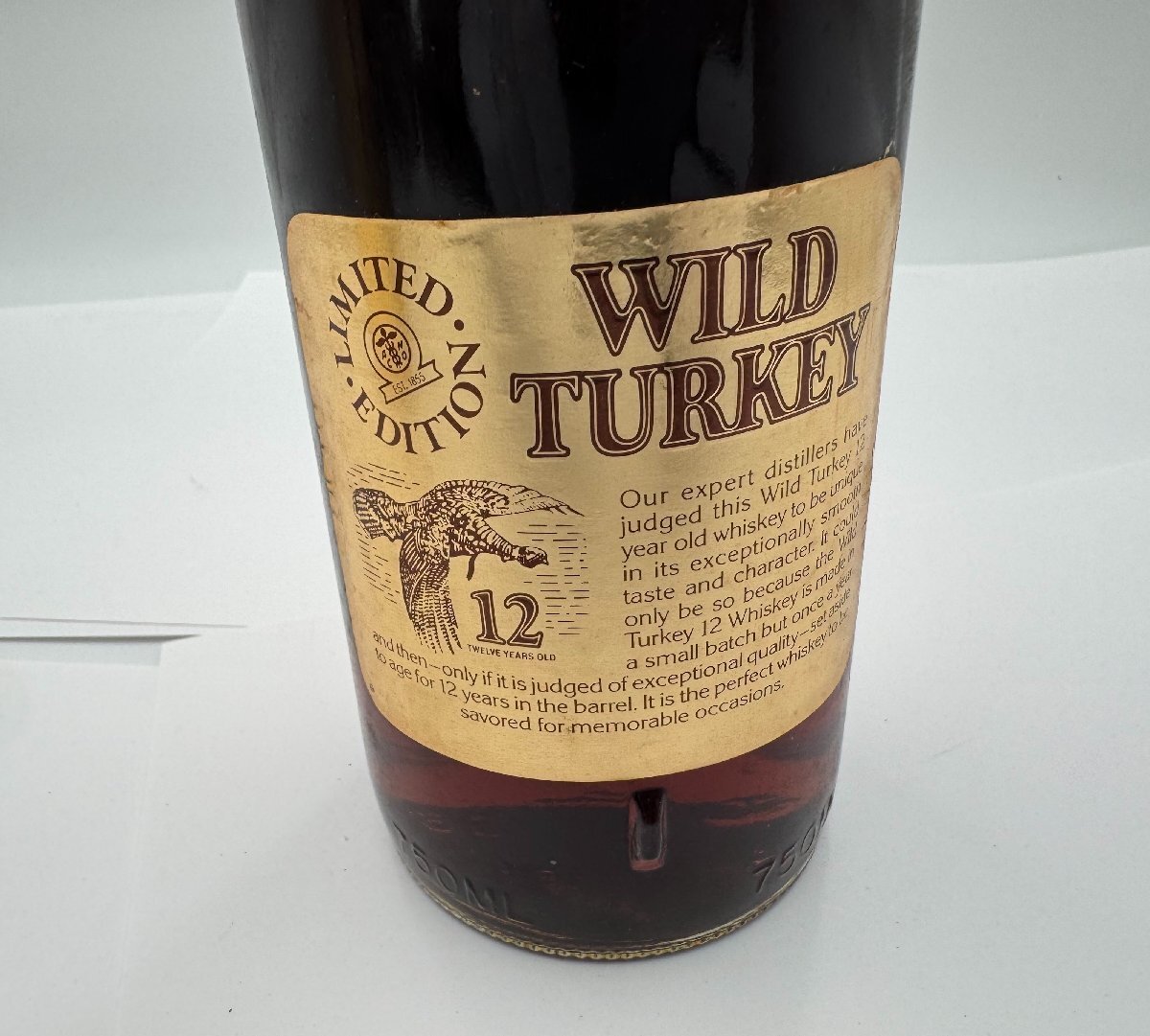 オープニング 大放出セール ◇お酒 古酒 未開 WILD TURKEY ワイルドターキー 12年 ウイスキー