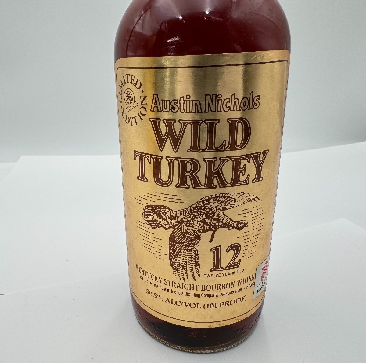 ◇お酒 古酒 未開 WILD TURKEY ワイルドターキー 12年