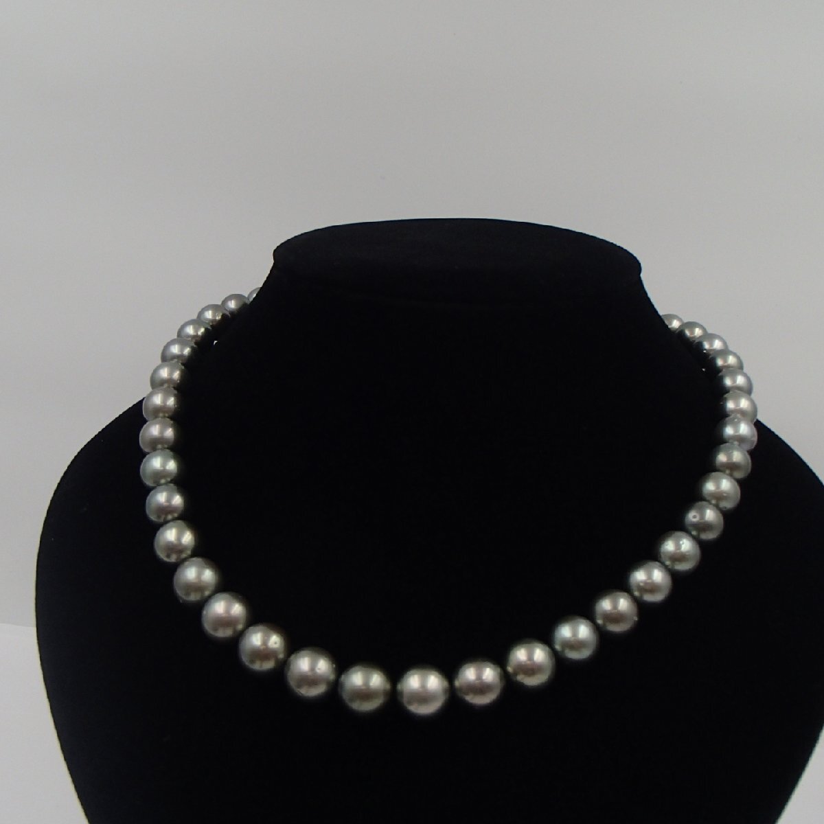 ◎黒真珠 パール ネックレス / silver 約60.2g 丸玉10.9㎜/ 真珠 ◎黒真珠 パール ネックレス / silver 約60.2g 丸玉10.9㎜/ 真珠