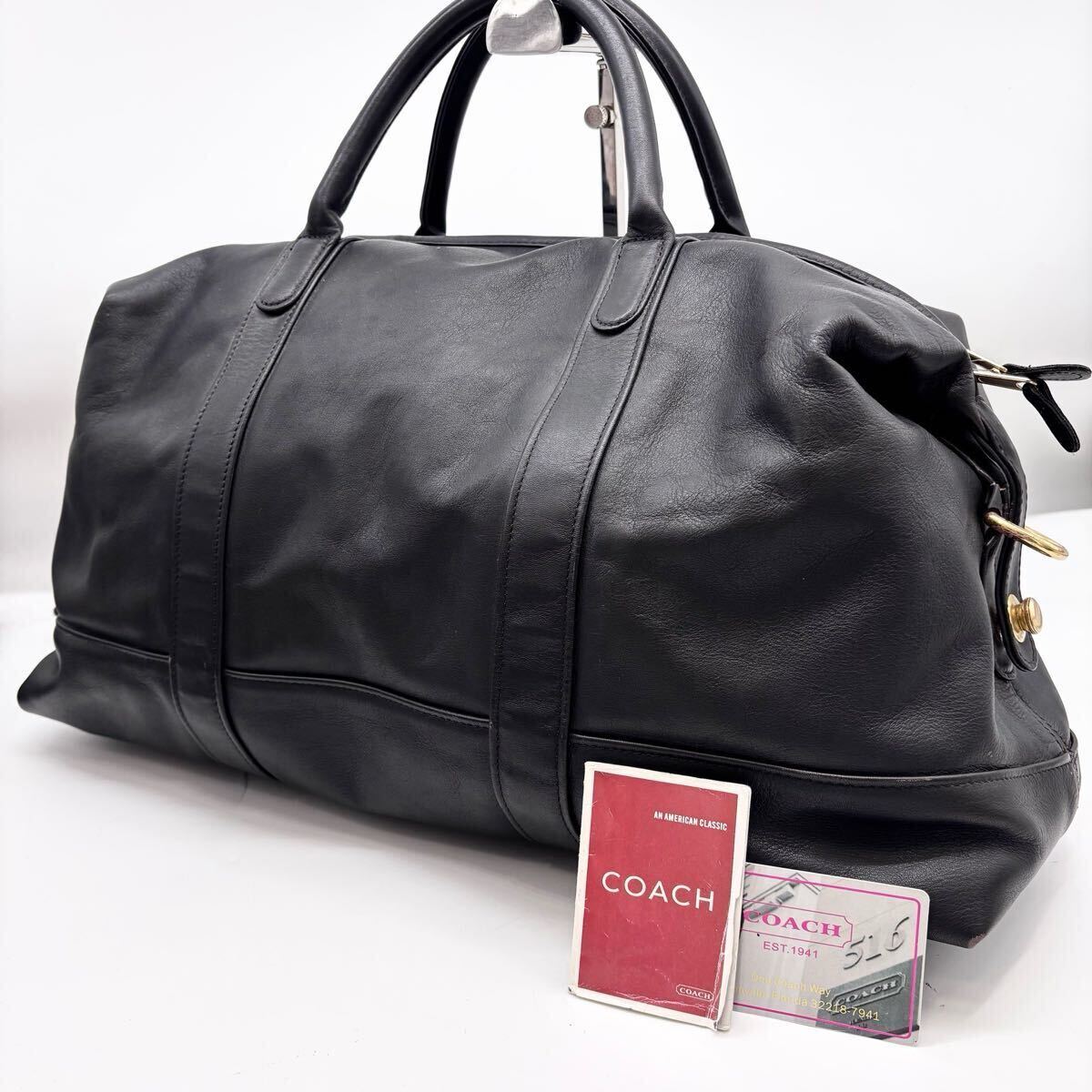 定価16万/極美品□OLD COACH オールドコーチ ボストンバッグ 定価16万/極美品□OLD COACH オールドコーチ ボストンバッグ