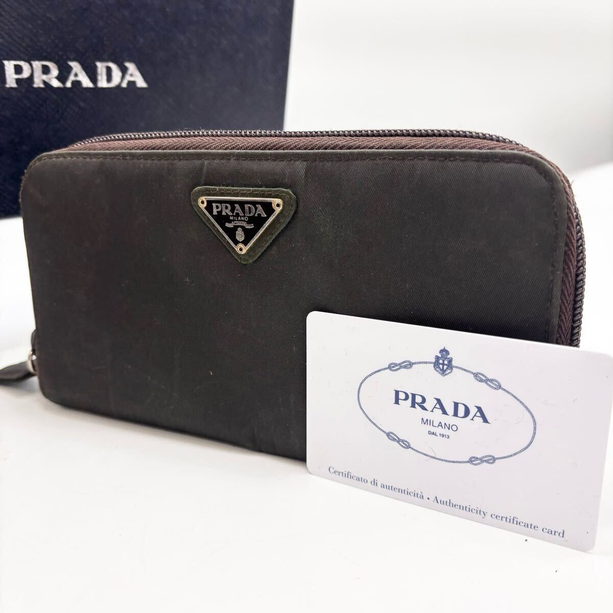 ◇美品◇PRADA プラダ 長財布 ロングウォレット テスート ◇美品◇PRADA プラダ 長財布 ロングウォレット テスート