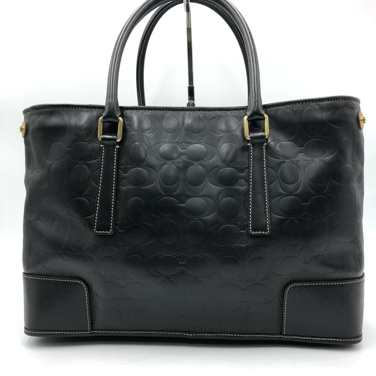 希少/極美品○コーチ COACH ビジネス トートバッグ 肩掛け A4 大 希少/極美品○コーチ COACH ビジネス トートバッグ 肩掛け A4 大