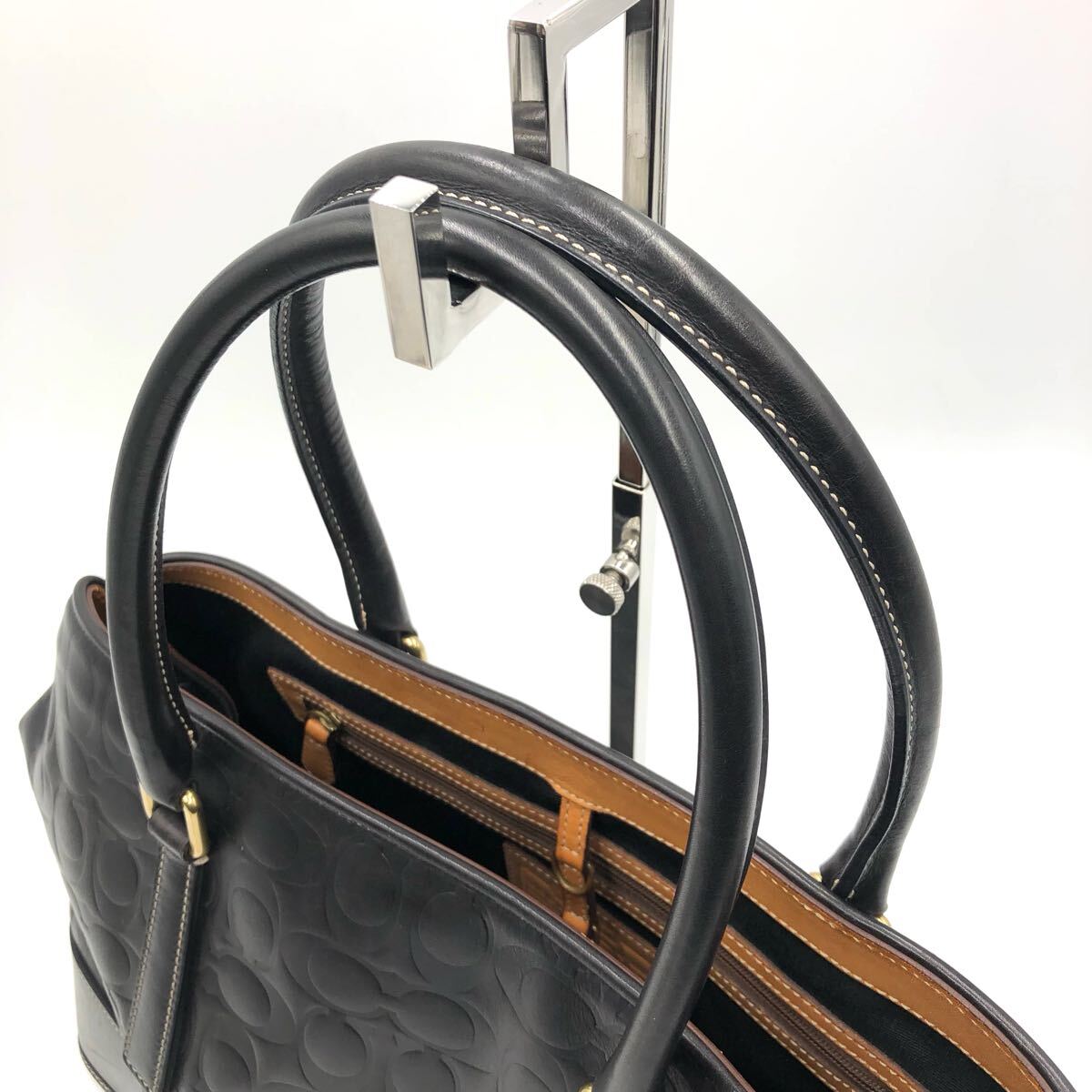 希少/極美品○コーチ COACH ビジネス トートバッグ 肩掛け A4 大 希少/極美品○コーチ COACH ビジネス トートバッグ 肩掛け A4 大