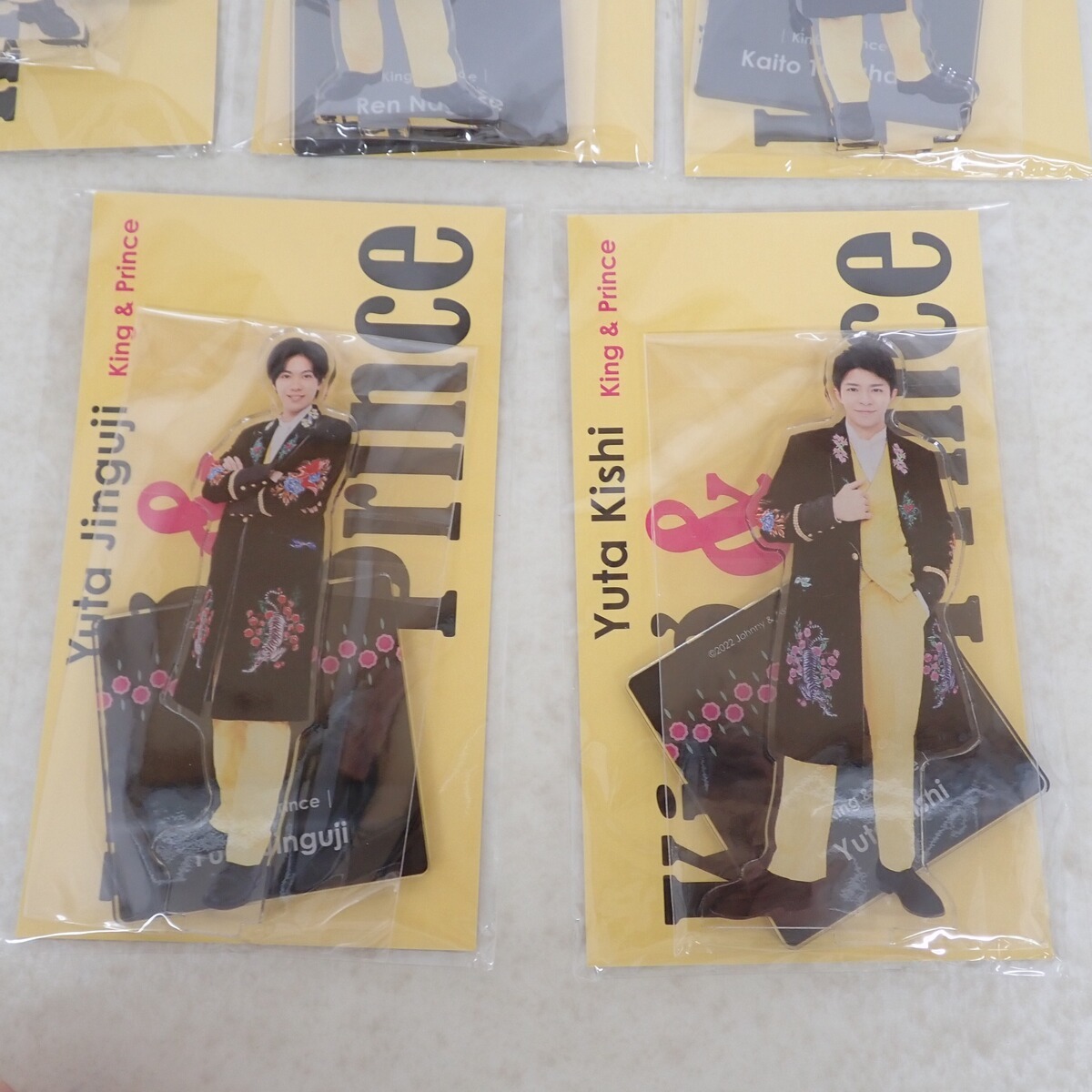 未開封 King & Prince アクリルスタンド 永瀬廉/岸優太/平野紫耀 未開封 King & Prince アクリルスタンド 永瀬廉/岸優太/平野紫耀