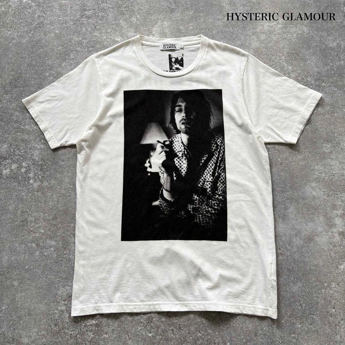 HYSTERIC GLAMOUR】NIRVANA KURT COBAIN ヒステリックグラマー HYSTERIC GLAMOUR】NIRVANA KURT COBAIN ヒステリックグラマー