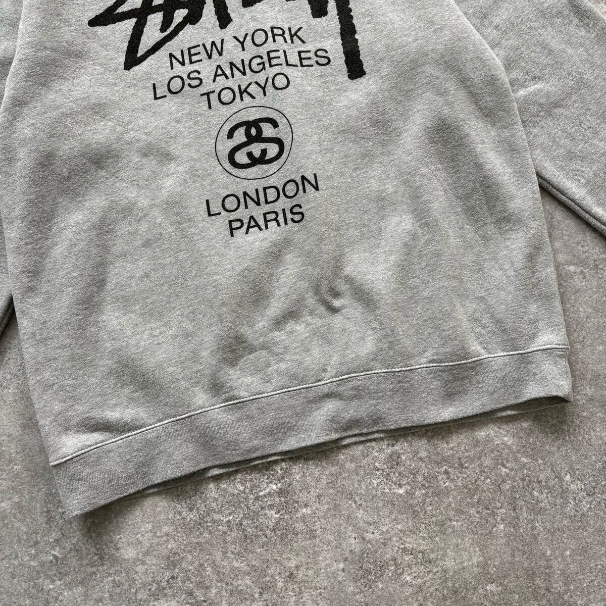 stussy】World Tour Sweat ステューシー スウェットトレーナー stussy】World Tour Sweat ステューシー スウェットトレーナー