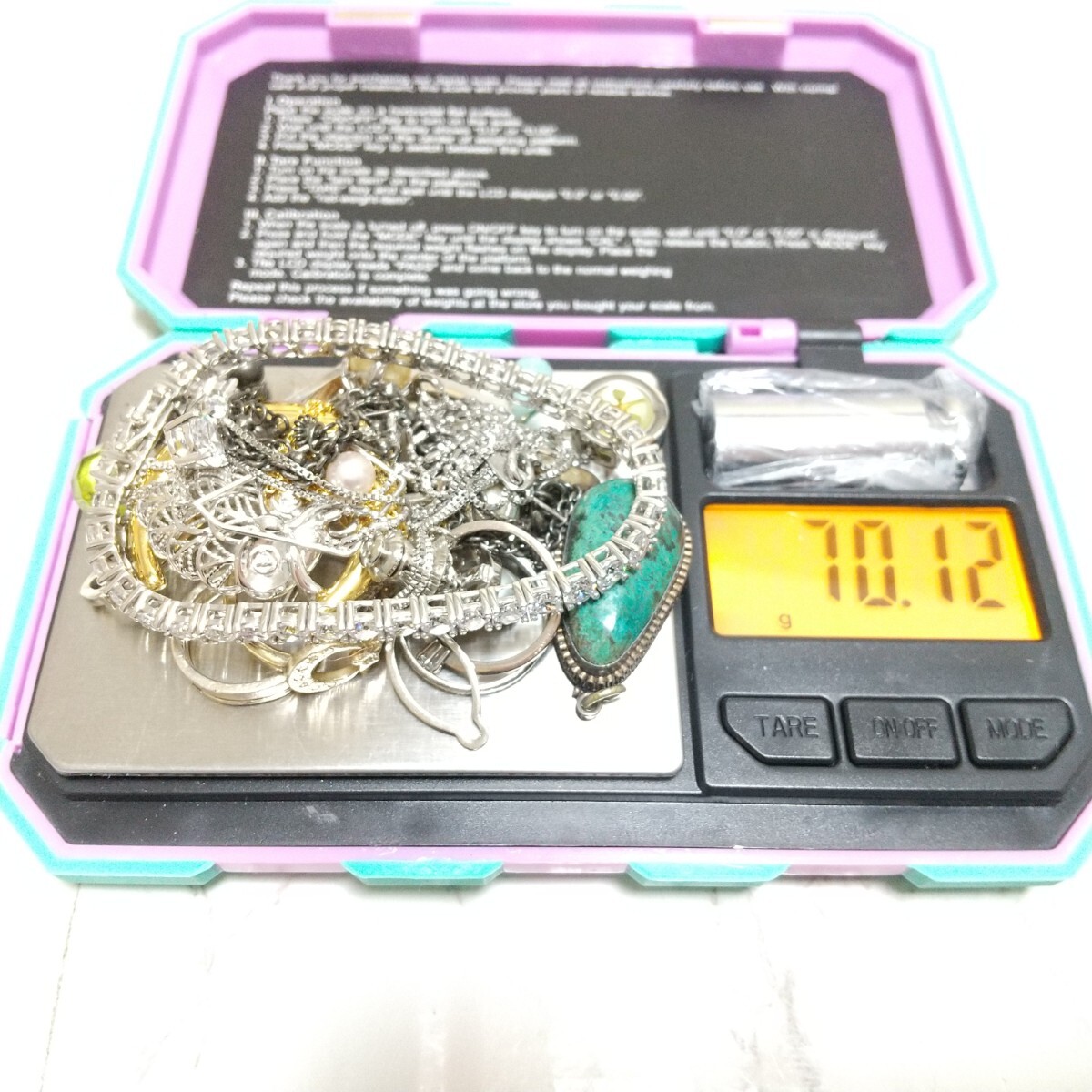 70g以上 K10シルバー925 950 スターリング silver刻印等 のみ