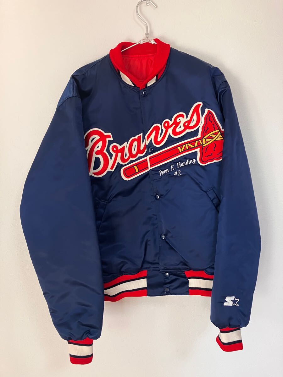 starterスタジャン アトランタブレーブス美品 ビンテージ 90s starterスタジャン アトランタブレーブス美品 ビンテージ 90s