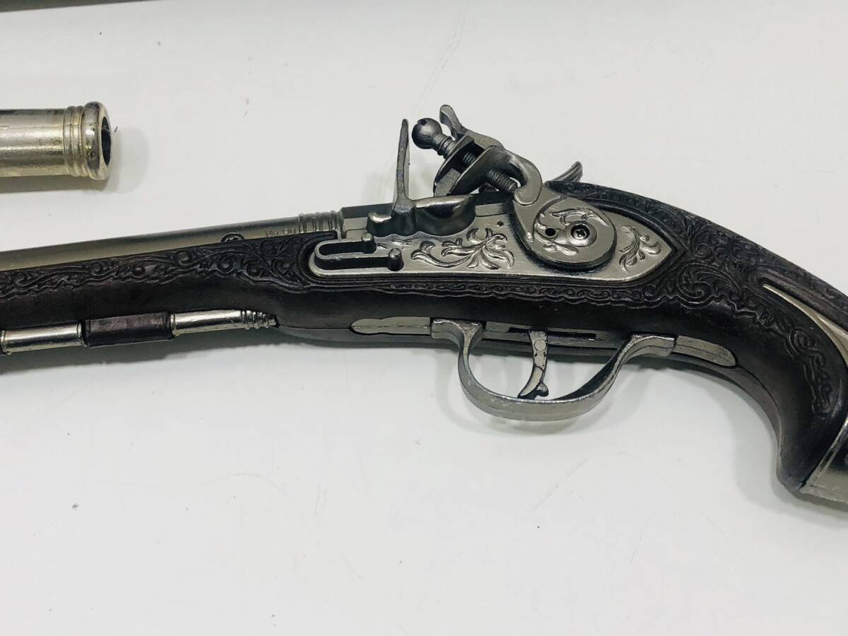 N126☆1円~☆火縄銃 アンティーク メタル製 モデルガン N126☆1円~☆火縄銃 アンティーク メタル製 モデルガン