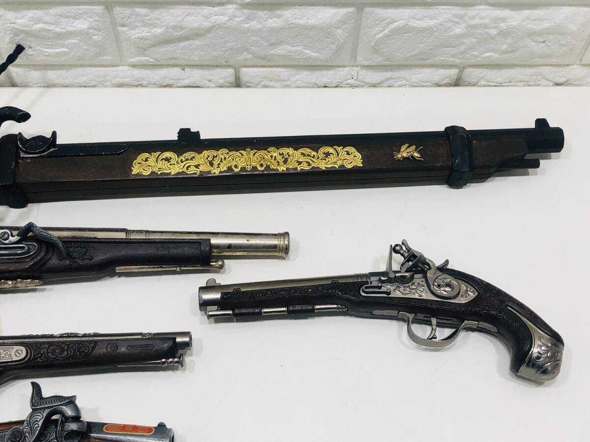 N126☆1円~☆火縄銃 アンティーク メタル製 モデルガン N126☆1円~☆火縄銃 アンティーク メタル製 モデルガン