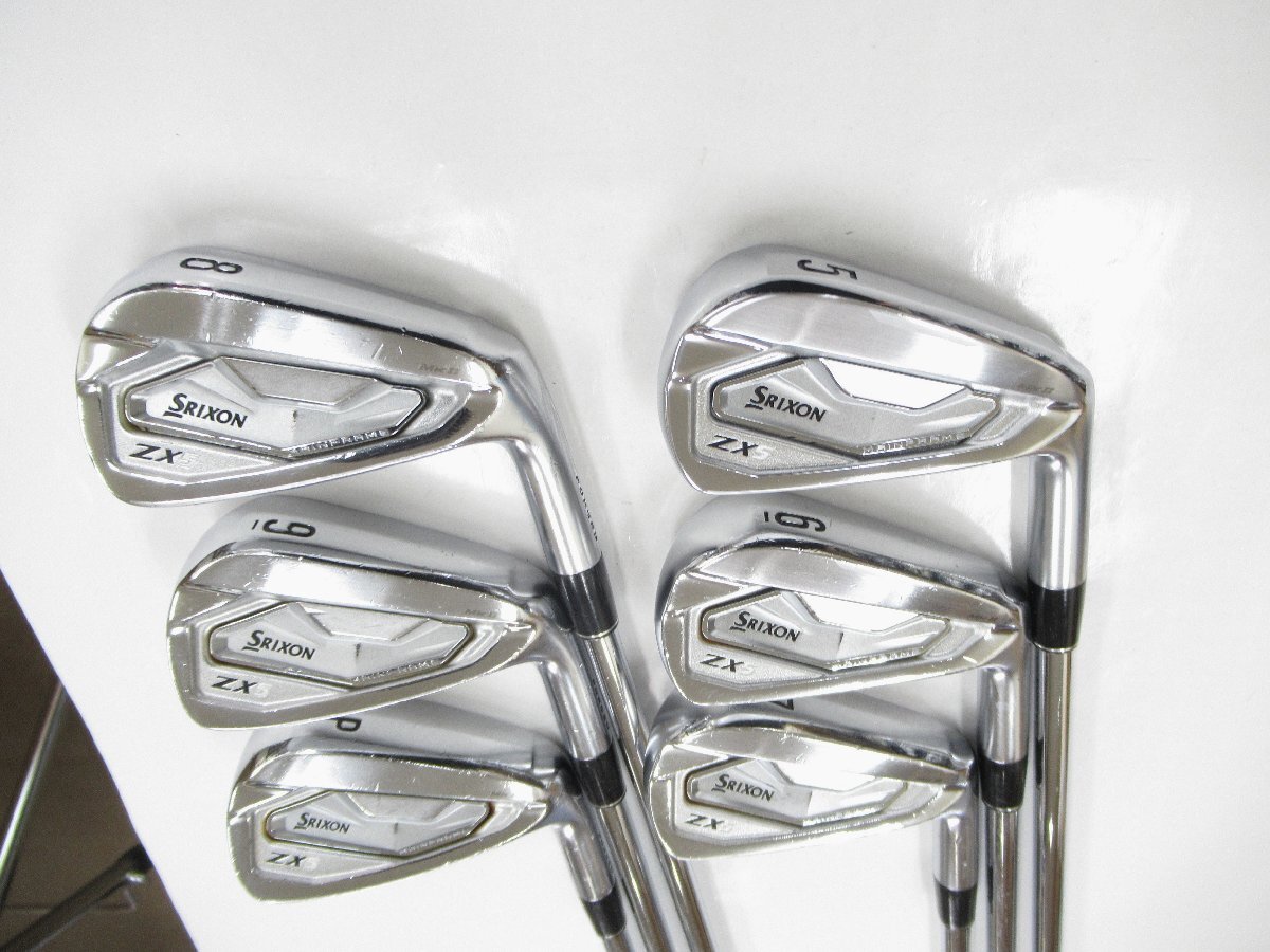 中古◇スリクソン 2022 ZX5 MKⅡ MK2 #5~PW 6本セット◇Dynamic 中古◇スリクソン 2022 ZX5 MKⅡ MK2 #5~PW 6本セット◇Dynamic
