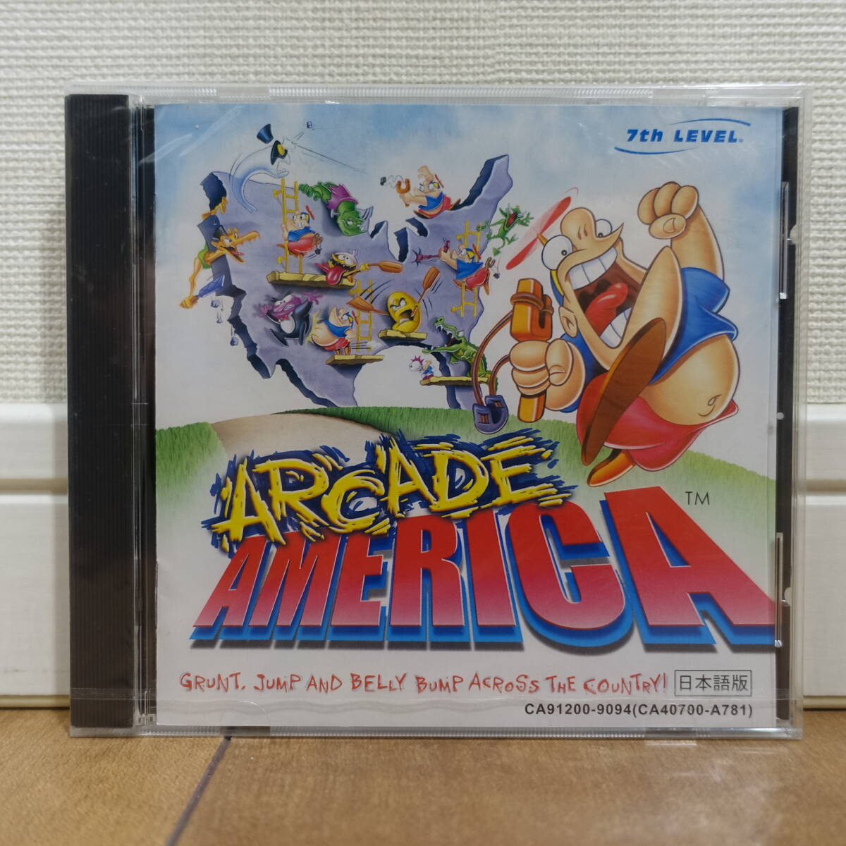 ARCADE AMERICA выпуск на японском языке Windows нераспечатанный 