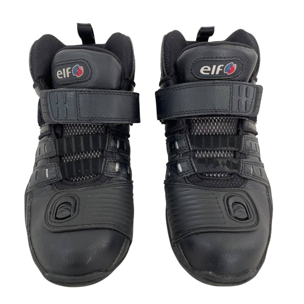 【即決】 elf エルフ ライディングシューズ Synthese13 シンテーゼ13 黒系 ブラック系 24.0cm 17665-80