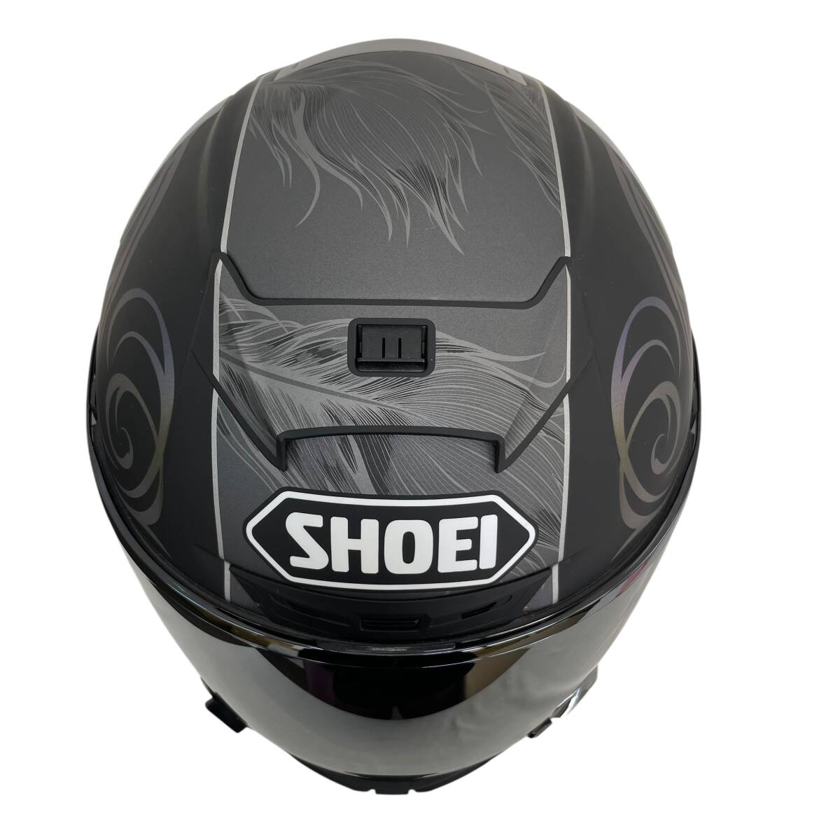 【美品】 SHOEI ショウエイ X-Fourteen KUJAKU フルフェイスヘルメット ※ミラーシールド付き L(59-60㎝)サイズ 17679-100