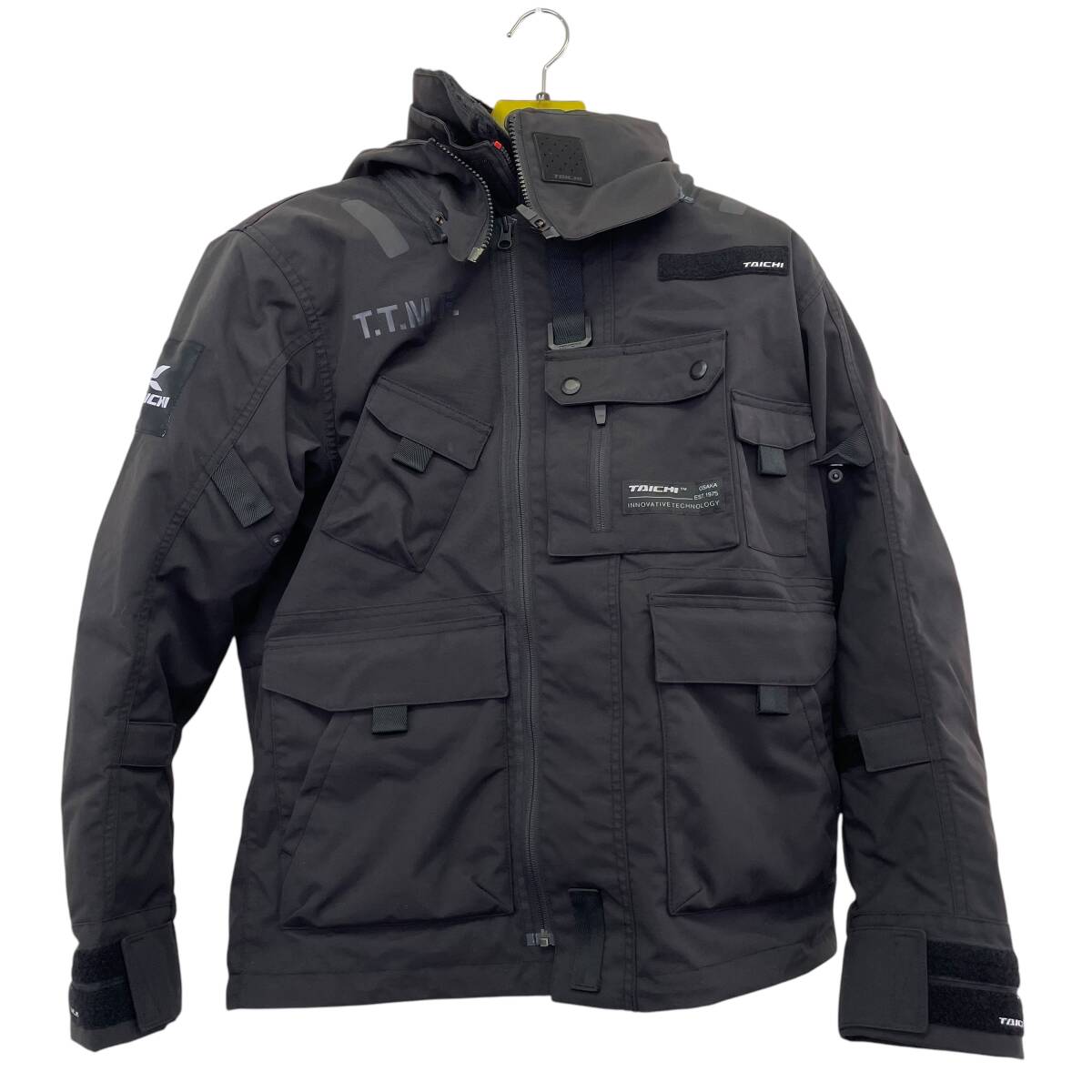 【美品】 RS TAICHI アールエスタイチ RSJ726 モンスターオールシーズンパーカ 黒系 ブラック系 Mサイズ 18609-120