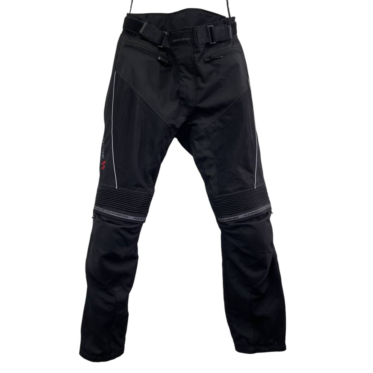 【即決】 KOMINE コミネ PK-700 ビランシア プロテクトライディングメッシュパンツ 黒系 ブラック系 XLサイズ 18377-100