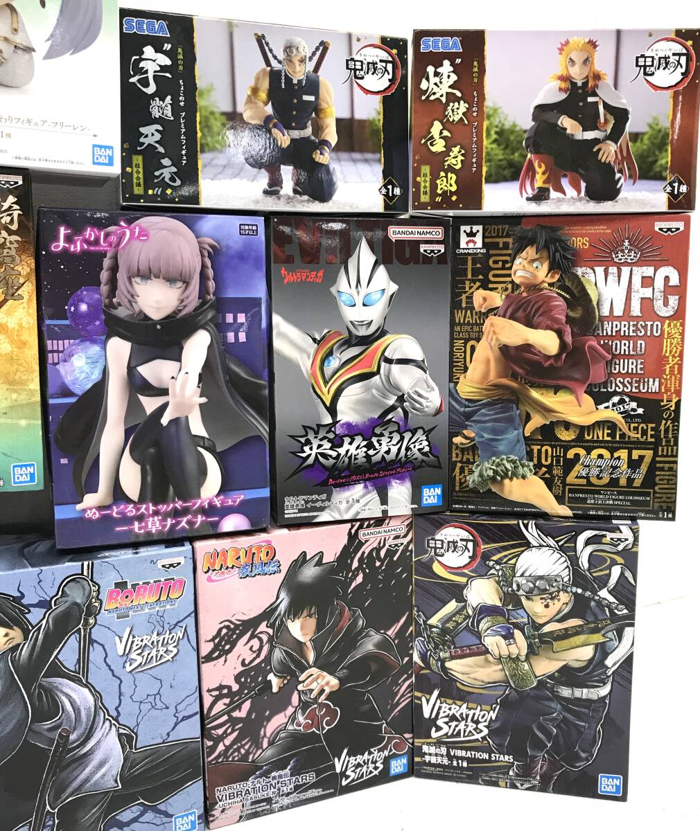 ☆【中古/140】アニメフィギュア ワンピース ナルト 鬼滅の刃 他 ☆【中古/140】アニメフィギュア ワンピース ナルト 鬼滅の刃 他