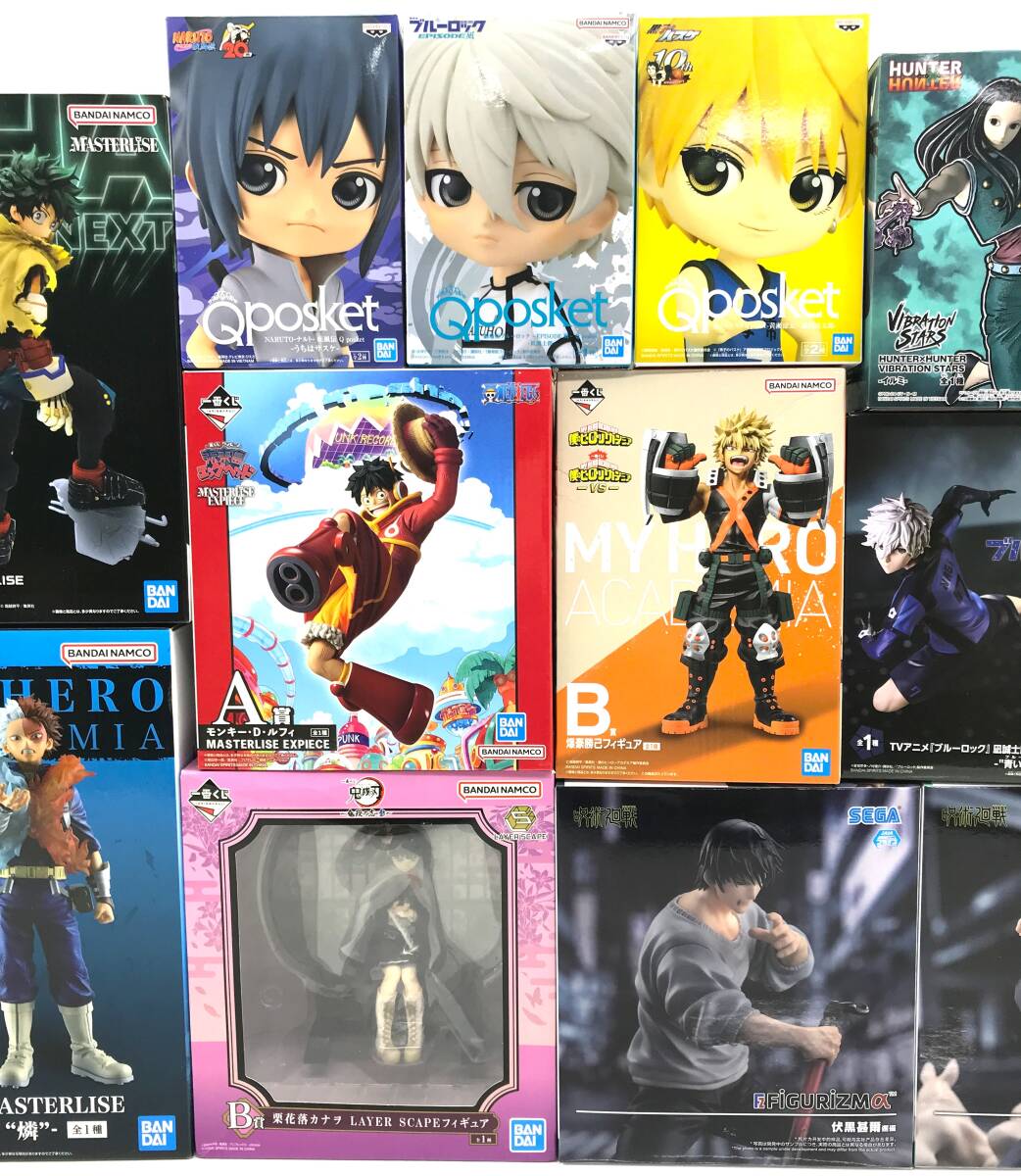 ☆【中古/160】アニメフィギュア ワンピース ヒロアカ 呪術廻戦 ☆【中古/160】アニメフィギュア ワンピース ヒロアカ 呪術廻戦