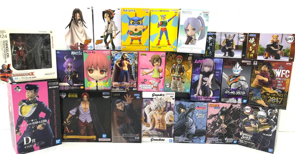 ☆【中古/140】アニメフィギュア ワンピース ナルト 鬼滅の刃 他 ☆【中古/140】アニメフィギュア ワンピース ナルト 鬼滅の刃 他
