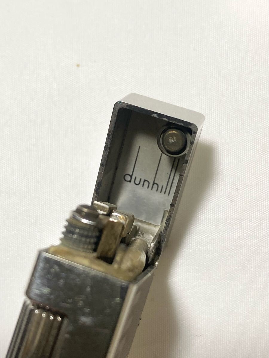 4D005 dunhill ダンヒル シグネチャー ロゴ ブラック×シルバー 4D005 dunhill ダンヒル シグネチャー ロゴ ブラック×シルバー