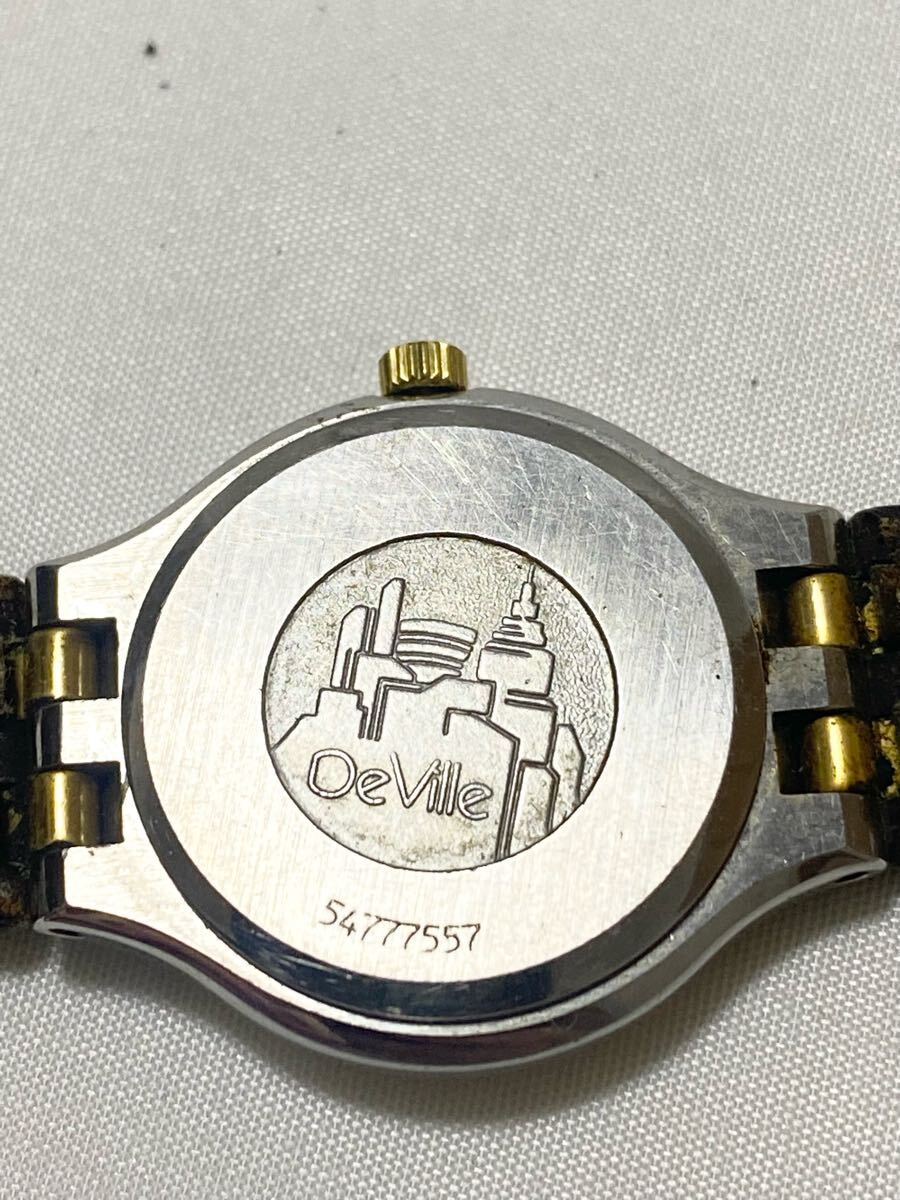 4K017 OMEGA オメガ De Ville デビル 白文字盤 シンボル コンビ 4K017 OMEGA オメガ De Ville デビル 白文字盤 シンボル コンビ
