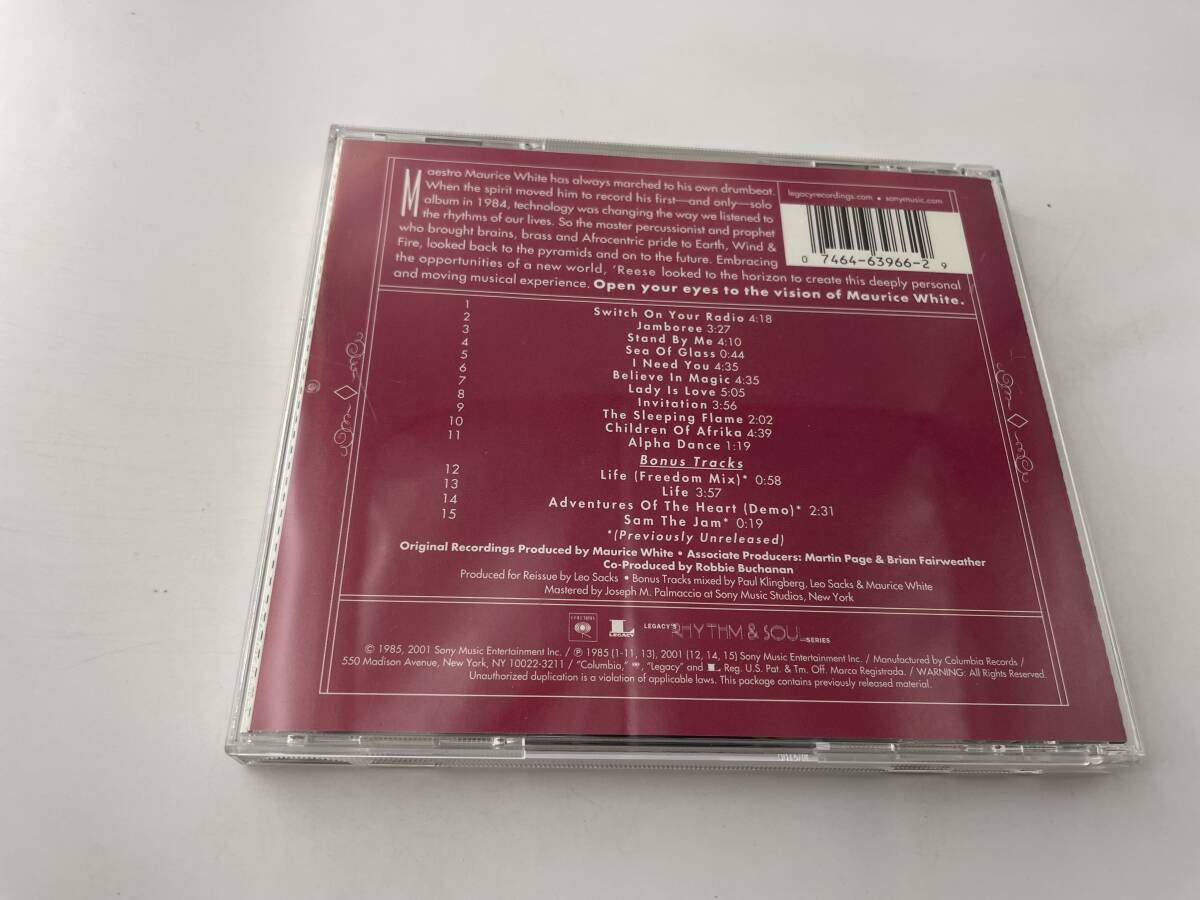 Maurice White モーリス・ホワイト 　CD「2H16」_画像3