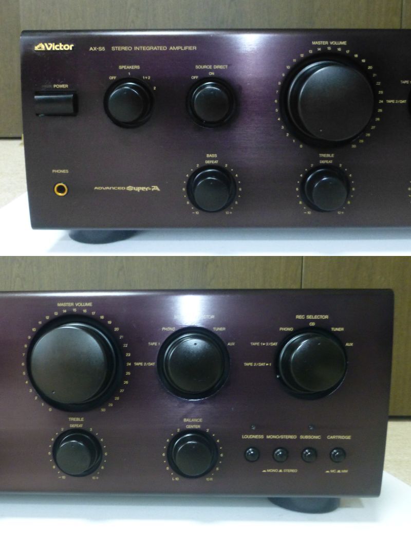 Victor AX-S5 プリメインアンプ◇現状品