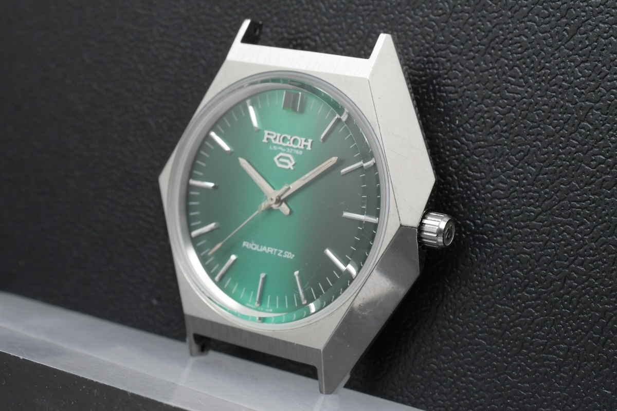 【高知インター店】 ジャンク リコー フェイスのみ Ref:572002 SD2 RIQUARTZ RICOH 時計