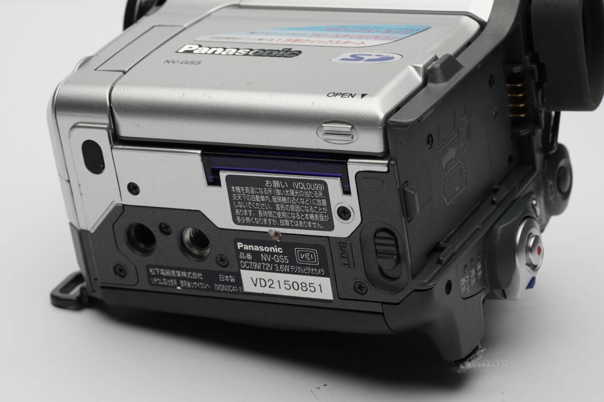 Panasonic NV-GS5 miniDV SD ビデオカメラ 送料600円