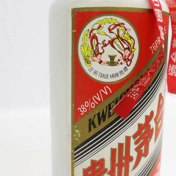 1円~貴州茅台酒(マオタイ酒)天女ラベル 1992 38% 500ml 陶器 1円~貴州茅台酒(マオタイ酒)天女ラベル 1992 38% 500ml 陶器