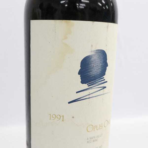 OPUS ONE(オーパスワン)1991 13.5% 750ml ※ラベル汚れ OPUS ONE(オーパスワン)1991 13.5% 750ml ※ラベル汚れ