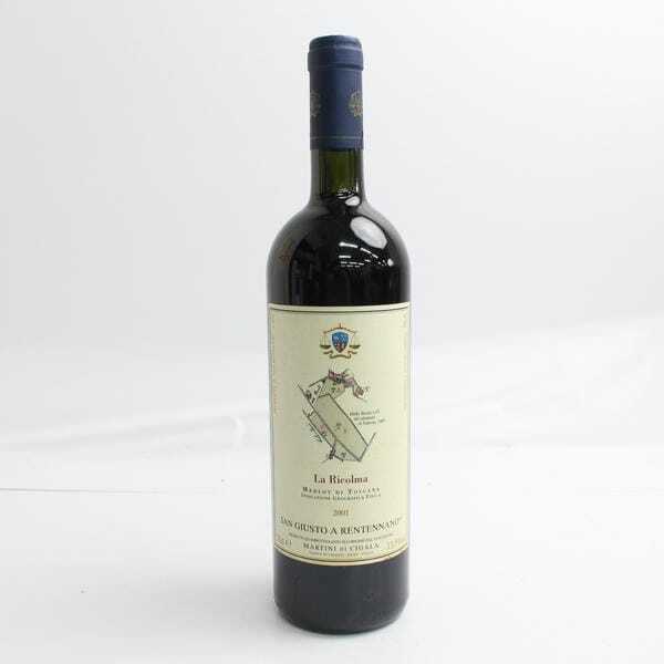 1円~SAN GIUSTO A RENTENNANO（サン ジュスト ア レンテンナーノ）ラ リコルマ 2001 13.5% 750ml G25D020047