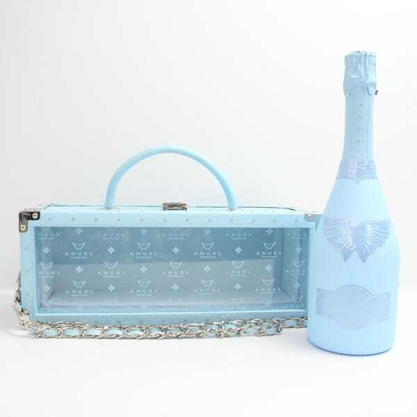 ANGEL（エンジェル）ドゥミセック ブルー レザータイプ 12.5％ 750ml ※ボトルキズ N25D110001