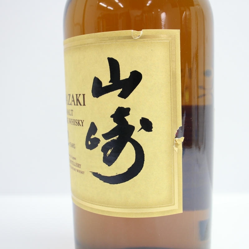 SUNTORY(サントリー)山崎 12年 43% 700ml ※ラベルキズ SUNTORY(サントリー)山崎 12年 43% 700ml ※ラベルキズ