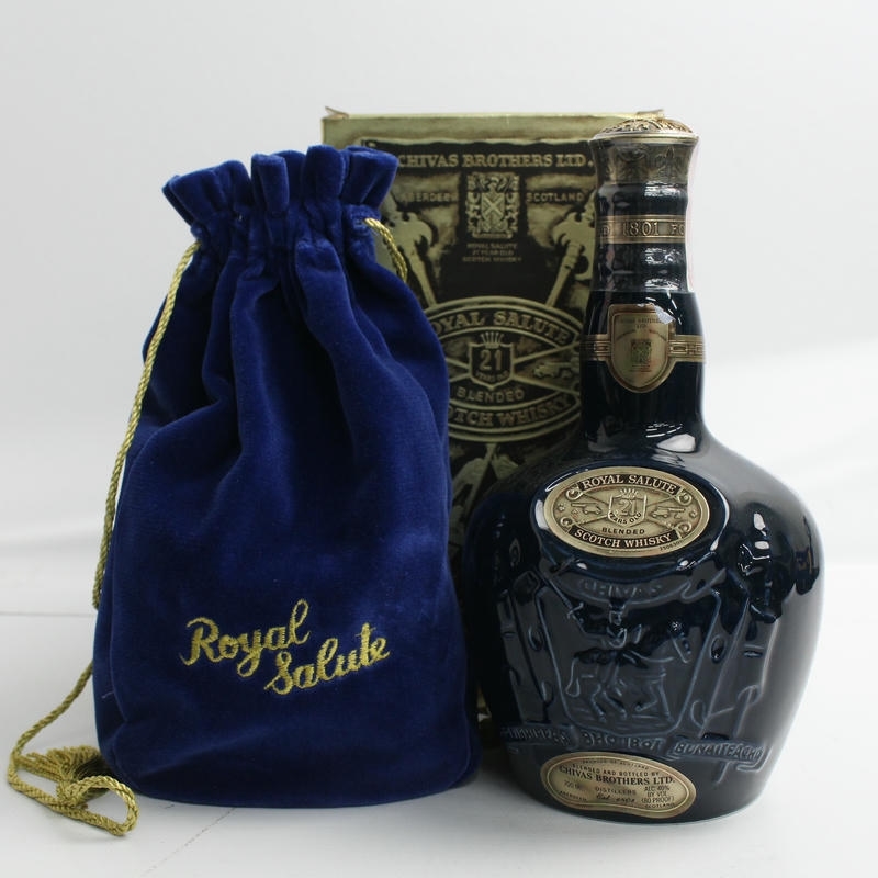 楽天市場】ロイヤルサルート 21年 700ml 40度 青 サファイヤ