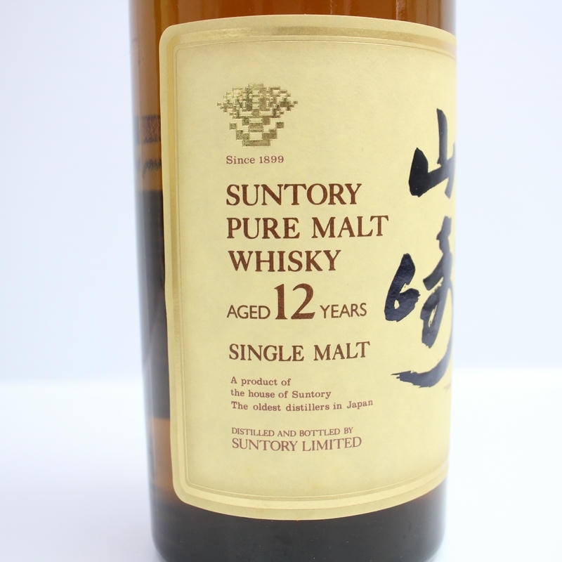 SUNTORY(サントリー)山崎 12年 ピュアモルト 旧 43% 750ml SUNTORY(サントリー)山崎 12年 ピュアモルト 旧 43% 750ml