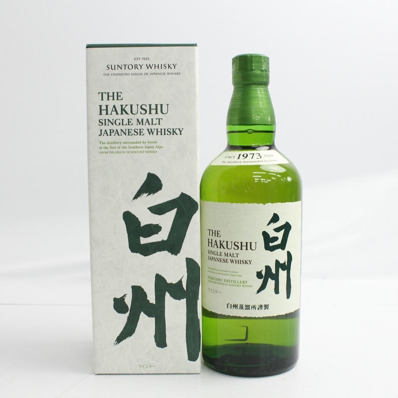 1円~SUNTORY(サントリー)白州 NV 1973 43% 700ml ※裏ラベル 1円~SUNTORY(サントリー)白州 NV 1973 43% 700ml ※裏ラベル
