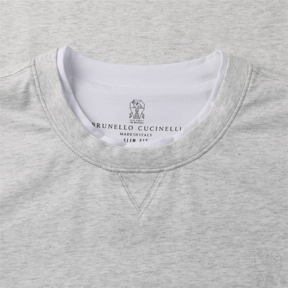 BRUNELLO CUCINELLI ブルネロクチネリ 半袖tシャツ カットソー BRUNELLO CUCINELLI ブルネロクチネリ 半袖tシャツ カットソー