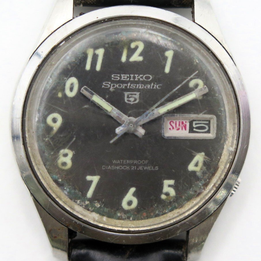 1円~ SEIKO セイコー スポーツマチック5 6619-8280 DIASHOCK 21 1円~ SEIKO セイコー スポーツマチック5 6619-8280 DIASHOCK 21