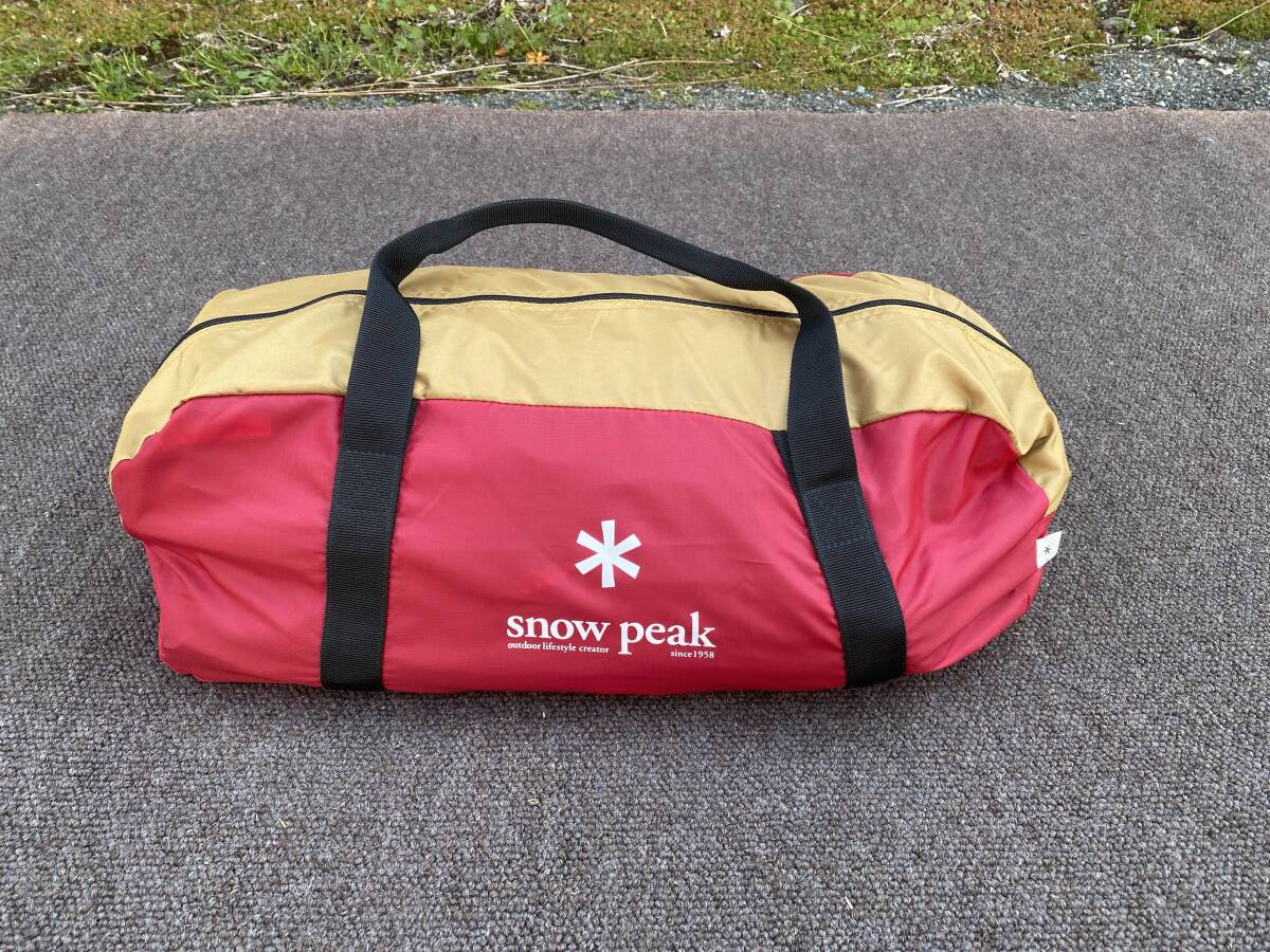 使用2回/美品】snow peak/スノーピーク アメニティドームS 使用2回/美品】snow peak/スノーピーク アメニティドームS