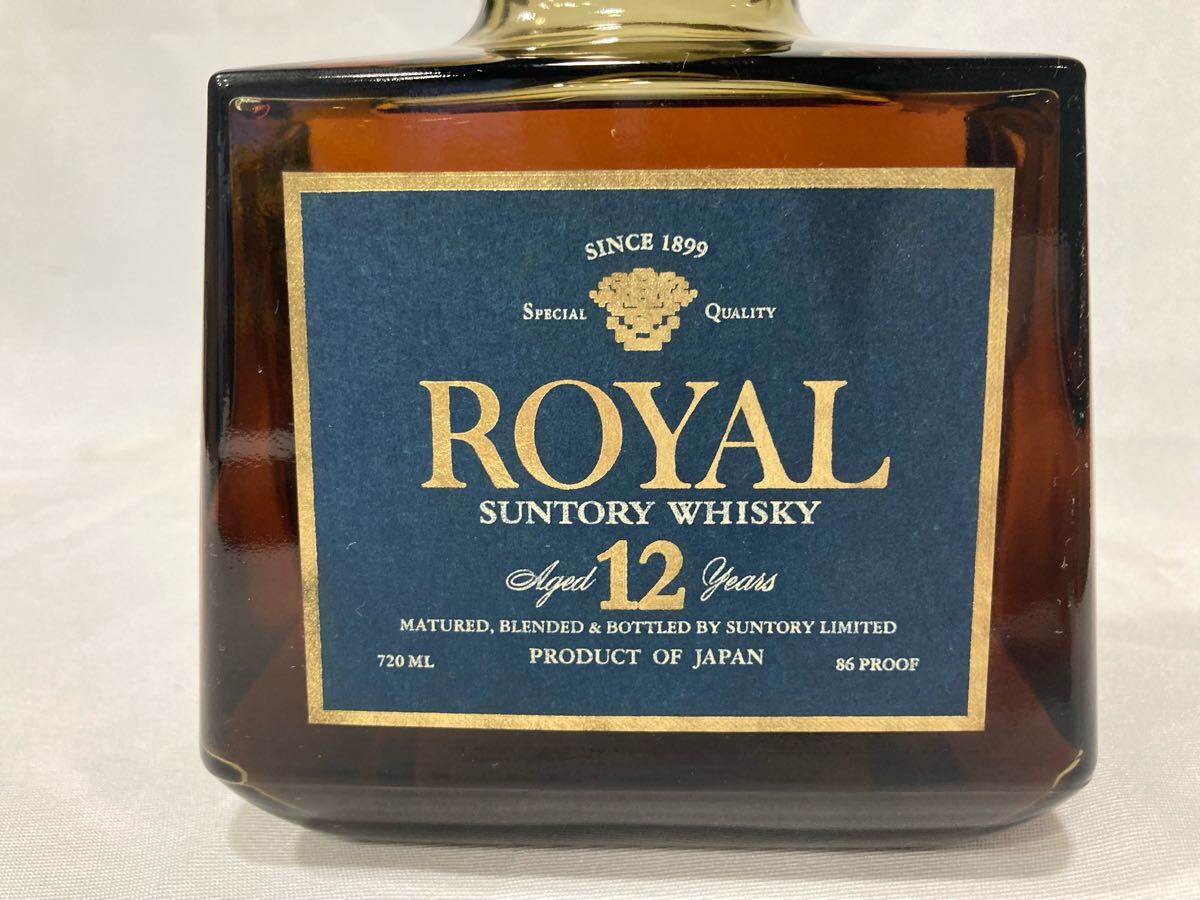 未開栓 サントリー ローヤル プレミアム 12年 青ラベル 720ml 43 未開栓 サントリー ローヤル プレミアム 12年 青ラベル 720ml 43