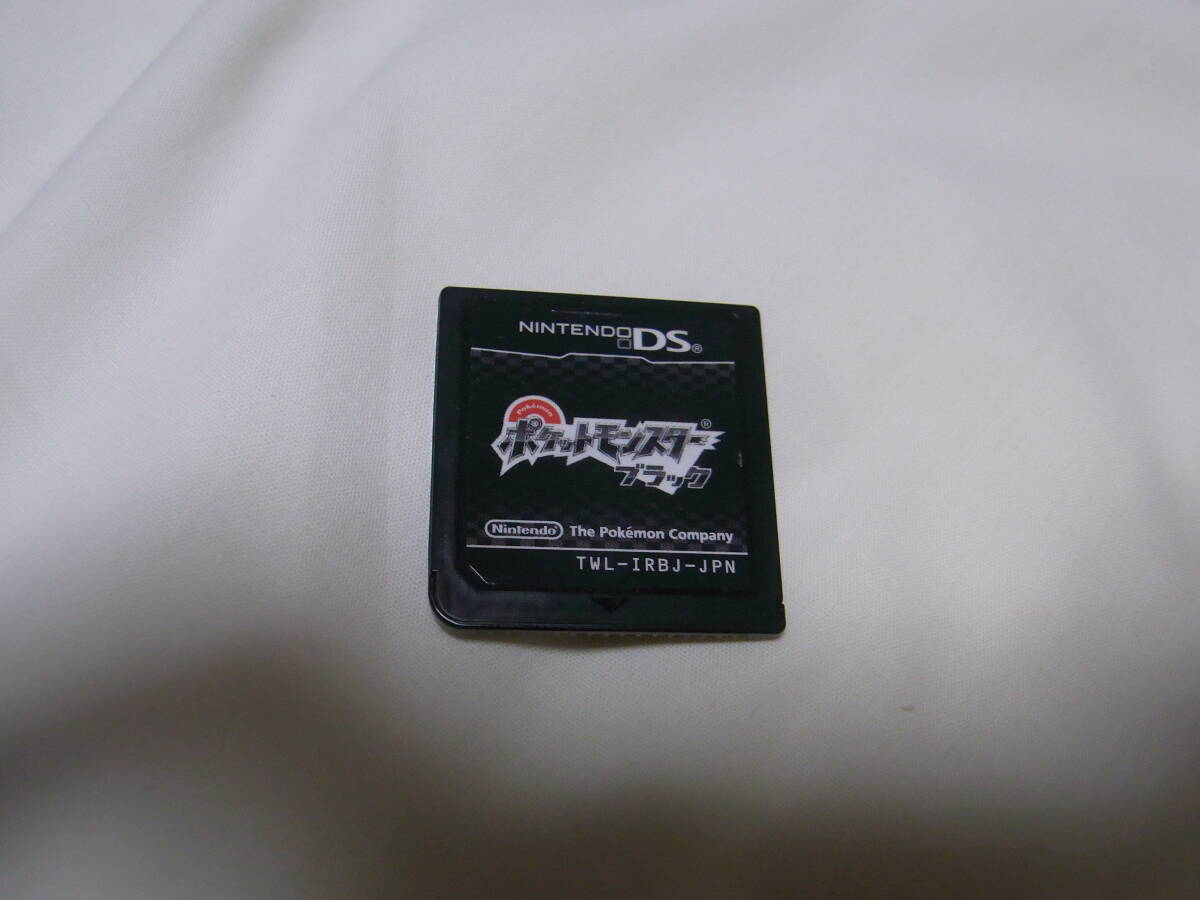 DSソフト「ポケットモンスターブラック」動作品 TWL-IRBJ-JPN DSソフト「ポケットモンスターブラック」動作品 TWL-IRBJ-JPN
