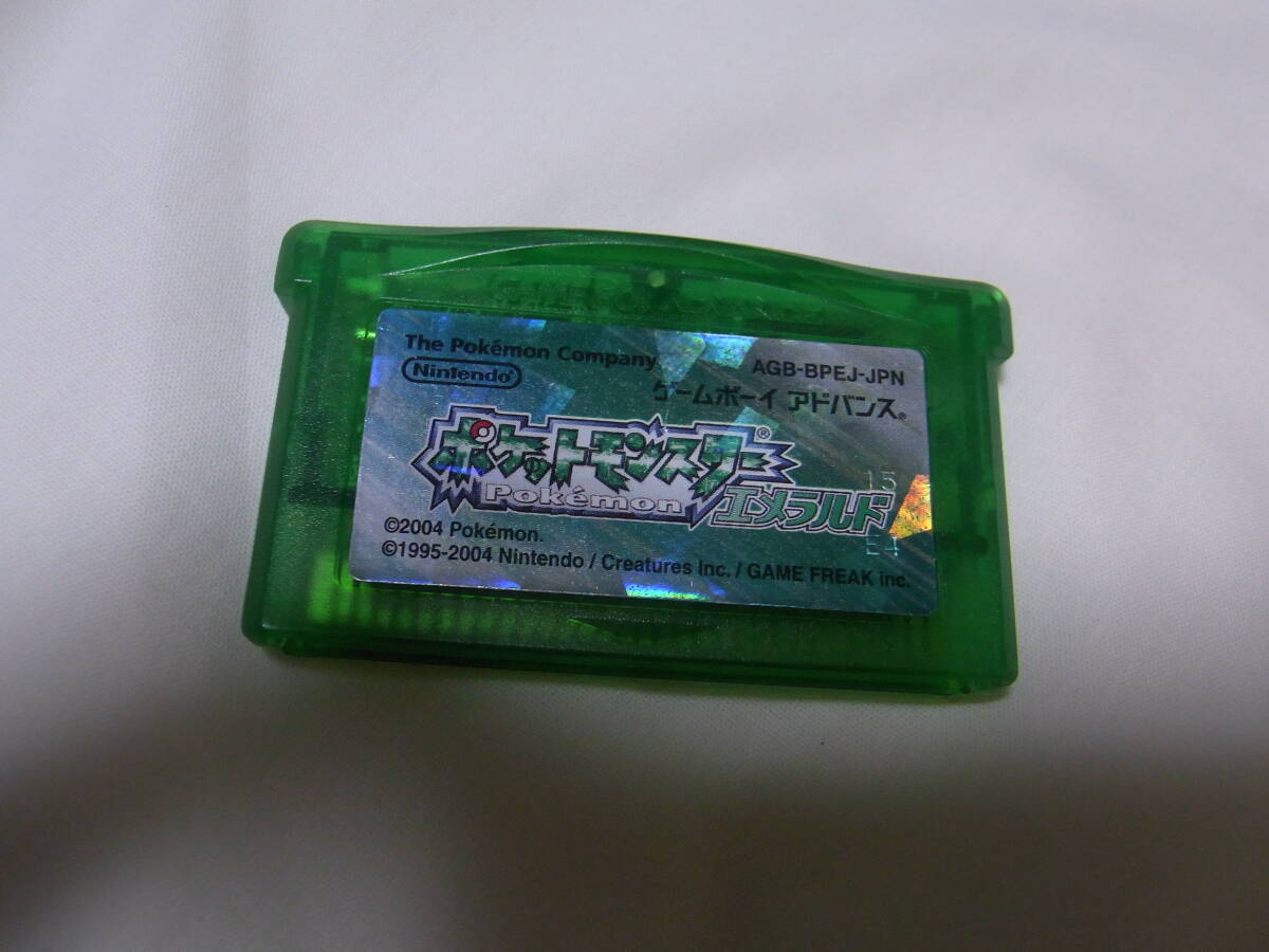 GBAソフト「ポケットモンスター エメラルド」動作品 AGB-BPEJ GBAソフト「ポケットモンスター エメラルド」動作品 AGB-BPEJ