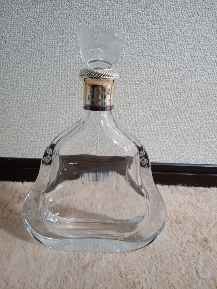 ヘネシー リシャール 空瓶 空ボトル Hennessy 古酒 バカラ 旧 ヘネシー リシャール 空瓶 空ボトル Hennessy 古酒 バカラ 旧