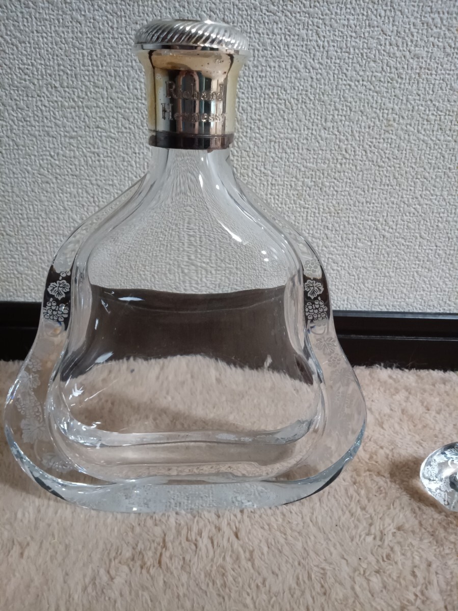 ヘネシー リシャール 空瓶 空ボトル Hennessy 古酒 バカラ 旧 ヘネシー リシャール 空瓶 空ボトル Hennessy 古酒 バカラ 旧
